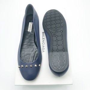Balenciaga Size 39 Ballerina Flats with Studs